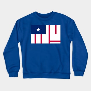 American Flag But It's Loss Crewneck Sweatshirt